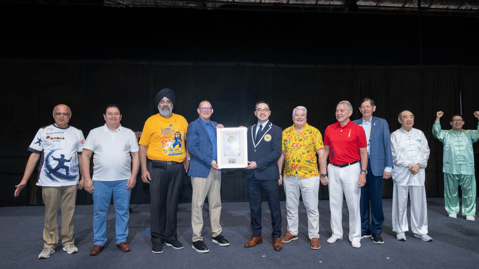 A 4,000-participant Lions Club Tai Chi event set a world record for the largest gathering with participants from six continents. - Image 2