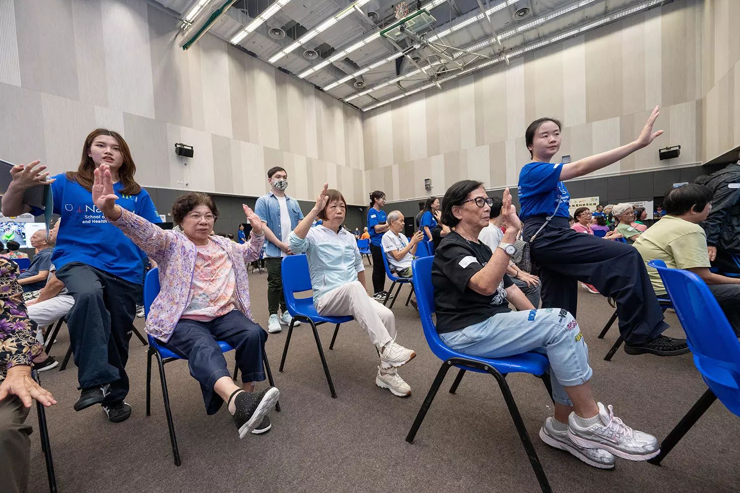 HKMU "Tai Chi Video Game" Event: Over a Hundred Elderly Participants Jointly Set SDG World Record - 5